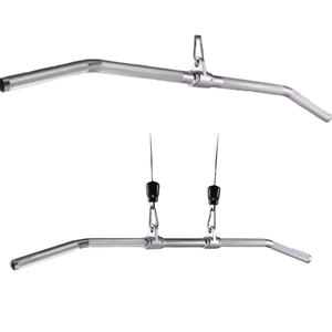 Fixations <span class=keywords><strong>de</strong></span> câble à barre droite en aluminium pour poignée <span class=keywords><strong>de</strong></span> poulie <span class=keywords><strong>de</strong></span> gymnastique - Product Image 4