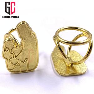 Fabriek Groothandel Custom Pathfinder Logo Metal Sjaals Ringen Etiket Pin Moeder En Kinderen Familie Badge - Product Image 1