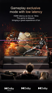 Umiio A011 Hot Bán Android 9 mini xách tay cho nhà ngoài trời độ nét cao Q3 Pro xách tay chơi game máy chiếu - Product Image 6