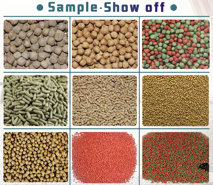 380V 50HZ 3phase Floating Fish Food Pellet Machine 1000kg/H