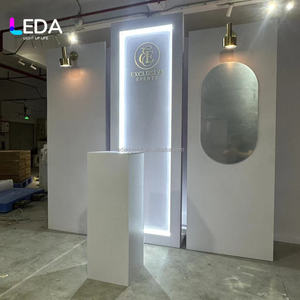 LEDA Custom Modern Wedding Backdrops White <b>Acrylic</b> <b>Mirror</b> Name List Welcome Sign Wedding Hall Reception Events Decor - Product Image 6