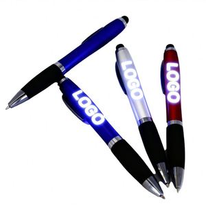 Stylos à bille gravés au laser les plus populaires, logo d'entreprise personnalisé, stylos à bille lumineux personnalisés, encre personnalisée - Product Image 1