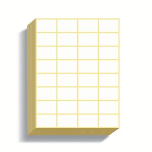 <b>A5</b> A6 Full Colour Printing Waterproof Vinyl Sticker Sheet Custom Logo Kiss Cut White Pvc Label - Product Image 2