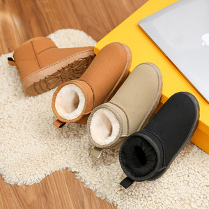 Vente flash - Bottes d'hiver pour femmes 2025 - Bottes de neige de créateur - Nouvelles bottes à semelle épaisse en fourrure <span class=keywords><strong>chaude</strong></span> - Bottes à la cheville tendance - Haute qualité - Confort pour femmes - Product Image 1