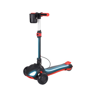 Trottinette Électrique Enfant à Trois Roues, Corps Ouvert et Relevable, Vitesse Max 30km/h, Charge Utile 100kg, Idéale pour Enfants de 3 à 8 Ans - Nouveauté Flash en Promotion ! - Product Image 4
