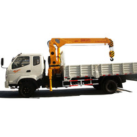 BOB-LIFT 5 tonnes camion grues télescopique flèche monté camion grue avec grues à vendre