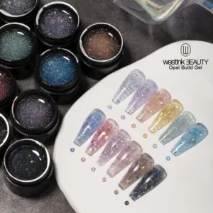 Westink Opal Build多機能エクステンションジェルUv12色30gソークオフジェル構築用