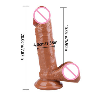 समलैंगिक महिलाओं के लिए बेल्ट के साथ डिल्डो पर थोक यथार्थवादी पट्टा सेक्स नरम डिल्डो महिला हस्तमैथुन सेक्स खिलौने - Product Image 6