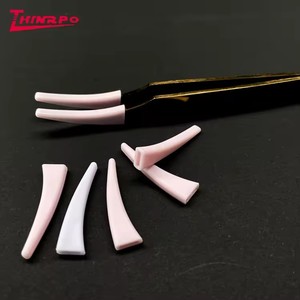 Pinzas <span class=keywords><strong>para</strong></span> Injerto de <span class=keywords><strong>Pestañas</strong></span>, Cubiertas de Silicona, Puntas Protectoras <span class=keywords><strong>para</strong></span> Pinzas, Estuche Protector, Evita que las Pinzas Golpeen las <span class=keywords><strong>Pestañas</strong></span>, Herramientas Auxiliares - Product Image 1