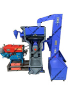 Décortiqueuse de riz électrique commerciale corps en acier inoxydable moteur Diesel alimenté Paddy Husker moulin à riz à usage domestique avec moteur à noyau