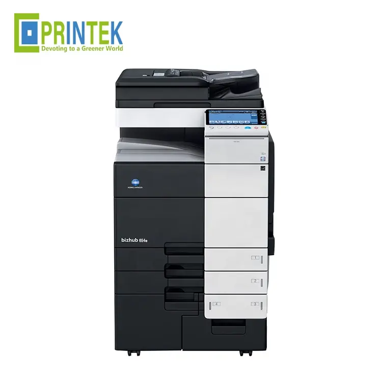 Machine de copieurs et d'imprimantes utilisés par photocopieur à grande vitesse pour Konica Minolta BizHub 224e 284e 364e 454e 554e 654e 754e