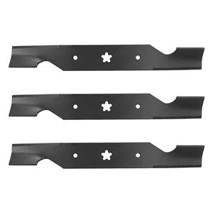 Cuchillas para cortacésped 187256 187254, paquete de 3, repuesto negro para accesorios modelo 8148 - Product Image 2