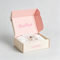 Caja de Regalo de Cartón Corrugado Personalizada para Ropa, Caja de Envío Rígida y Plegable para Camisas, Prendas de Vestir y Empaquetado de Marcas de Ropa