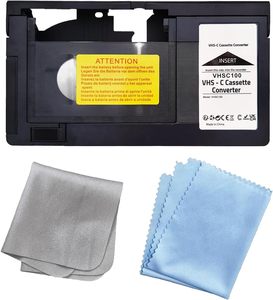 Adaptateur de <span class=keywords><strong>cassette</strong></span> <span class=keywords><strong>vidéo</strong></span> VHS-C HQ VHS-C motorisé vers adaptateur de <span class=keywords><strong>cassette</strong></span> VHS NON compatible avec les cassettes 8mm/MiniDV/Hi8 - Product Image 2