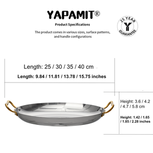 クラシック スタイル ラグジュアリー シルバー＆ローズゴールド オーバル プレーン ダブルハンドル ステーキ皿 三層構造 ステンレススチール製 ホテル用テーブルウェアプレート - Product Image 5