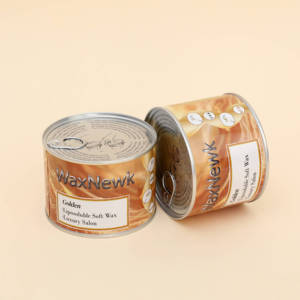 WaxNewK, venta al por mayor, 400g, lata dorada, depilatoria, cálida, suave, Etiqueta Privada, pasta de <span class=keywords><strong>cera</strong></span>, depilación, <span class=keywords><strong>cera</strong></span> caliente - Product Image 5