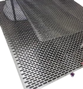 Lamiere Forate in Acciaio Inox 304, Piastre a Rete con Fori Rotondi - Product Image 1