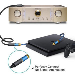 <span class=keywords><strong>Câble</strong></span> audio <span class=keywords><strong>optique</strong></span> en nylon tressé avec connecteur plaqué or, <span class=keywords><strong>câble</strong></span> Toslink pour barre de son, téléviseur, PS5, Xbox, de 0,5 m à 10 m - Product Image 2