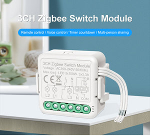 Nuevo Módulo de Interruptor WiFi Tuya de 1/2/<span class=keywords><strong>3</strong></span>/4 Canales, Módulo de Interruptor Zigbee Sin Neutro, Compatible con Alexa, Google Home y <span class=keywords><strong>Smart</strong></span> Life - Product Image 6