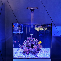 Lampe d'aquarium Gako Q7 réglable, moderne, écologique, en plastique, couleur unique/mixte, 79W LED, éclairage naturel pour aquarium de poissons marins