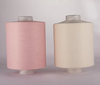 Fil fantaisie mélangé 100 % polyester, métallisé, recyclable, teint en masse, pour tricot et crochet, idéal pour les t-shirts