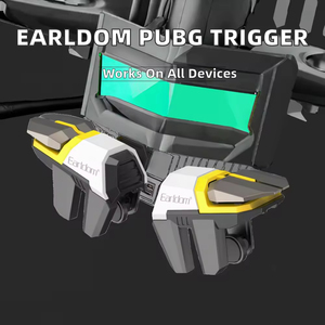 Joystick de Gatillo Earldom ET-F16 para Controlador Móvil, Gatillo de Alta Frecuencia para Juegos de Disparos, Conexión Plug and Play - Product Image 2