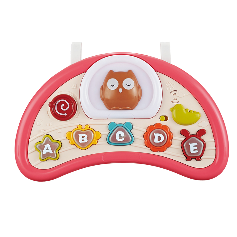 Сенсорное музыкальное фортепиано, подвесной детский кроватный звонок, погремушка, Успокаивающая игрушка