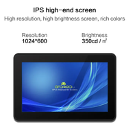 PC Layar Sentuh Industri All-in-One 7 inci Komputer Android Tertanam untuk Penggunaan Industri