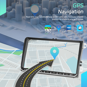 Podofo 9 ''<span class=keywords><strong>4</strong></span> + 64GB <span class=keywords><strong>CarPlay</strong></span> Autoradio Android Auto GPS/WiFi/BT/FM/RDS pour VW PASSAT /GOLF /JPOLO /TOURAN /SEAT/ALTEA - Product Image 3