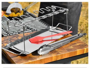 ชั้น<span class=keywords><strong>ก</strong></span><span class=keywords><strong>ล</strong></span>องไ<span class=keywords><strong>ก</strong></span>่บาร์บีคิว14ช่อง,ขาตั้ง<span class=keywords><strong>ส</strong></span>แตนเ<span class=keywords><strong>ล</strong></span>สพร้อมกระทะดริปชั้นย่างปี<span class=keywords><strong>ก</strong></span>ไก่ - Product Image 3