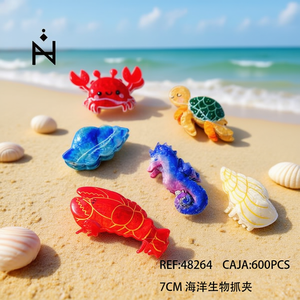 Clip per capelli Marine Life Claw da 7 cm per donne e ragazze - Product Image 2
