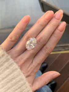 Diamante Sintetico IGI <span class=keywords><strong>GIA</strong></span> con Varie Forme di Taglio, Colore DEF, 1CT 1.5CT 2CT 3CT 4CT 5CT, Purezza VVS VS, Diamante Coltivato in Laboratorio HPHT CVD - Product Image 6