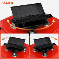 SAMFD Simulateur de châssis routier robuste 4000 kg à fréquence réglable, rotation automatique, détection de grincements et de bruits SR, certifié CE