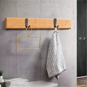 Extra Strong Eco-Friendly Classic Stainless Steel <strong>Black</strong> Coat <strong>Hook</strong> Wall Mounted for Key <strong>Towel</strong> Bags Cup Hat - Product Image 6