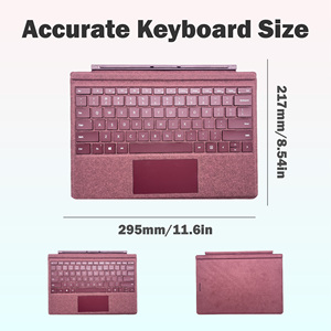 El teclado magnético original es compatible con el teclado recargable <span class=keywords><strong>Microsoft</strong></span> <span class=keywords><strong>Pro</strong></span> 5 <span class=keywords><strong>6</strong></span> 7 - Product Image 2