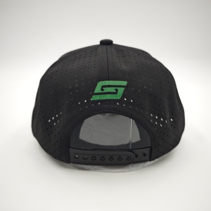 Gorras de Golf y Béisbol Premium Impermeables con Parche Bordado, Ajustables, con Orificios Cortados a Láser, Cuerda Personalizada, Diseño Leopardo/Puntos/Dobby - Product Image 4