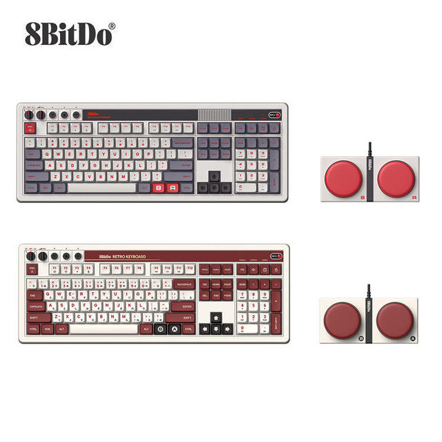 8bitdo Retro 108 Mechanical Keyboard For Xboxes Edition
