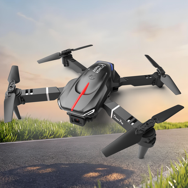 Versatile Dual Camera Drone Automatic Obstacle Avoidance 6-Axis Gyro 60m Range FPV Quadcopter Beginner Toy Pro