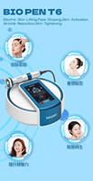 Máquina Eléctrica de Lifting Facial Bio Pen T6, Dispositivo Reafirmante de Piel y Antienvejecimiento para Uso en Salón