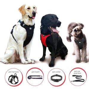 Custom Christmas Reflective Nylon Dog <strong>Harness</strong> Vest Set for Golden Retriever/<strong>Labrador</strong> No Pull Dog Strap <strong>Harness</strong> - Product Image 5