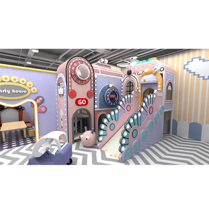 Equipo de Juego Infantil Comercial Moderno, Área de Juegos Interior, Centro de Entretenimiento Infantil, Instalaciones para Parques de Diversiones - Product Image 4