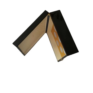 Caja de Té de Madera Negra Estilo Chino, Rectangular, Hecha a Mano, de Madera Maciza, para Almacenamiento, YH0120 - Product Image 5