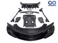 Kit de Conversión de Carrocería para McLaren 540C 570S 570GT, Estilo 600LT, Fibra de Carbono Seca y Húmeda