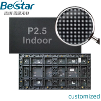 Écran LED d'intérieur Bestar, module HD couleur pleine résolution sans soudure, solution mur vidéo, graphiques d'animation, haute luminosité, magasin de détail