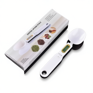 Digital <b>Spoon</b> Scale 100g 0.1g Precision LCD Display Kitchen <b>Measuring</b> <b>Spoon</b> For Cooking Baking - Product Image 2