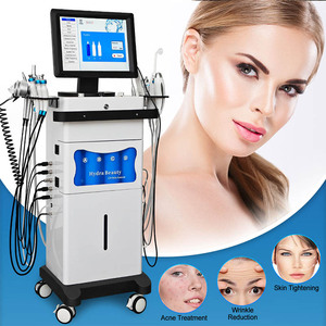Appareil de nettoyage en profondeur Hydra 15-en-1 <span class=keywords><strong>2026</strong></span>, microdermabrasion, rajeunissement cutané, soin du visage portable, jet d'oxygène, analyseur d'eau - Product Image 2