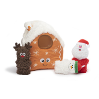 Jouets pour chiens en peluche personnalisés OEM et ODM en gros 2022, jouets pour chiens en peluche pour Noël