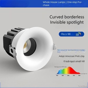 Lámpara de Techo Moderna para Interiores de 7W 12W 15W con Foco LED Integrado Antideslumbrante IP65 de 90mm para Oficinas en el Hogar - Product Image 4