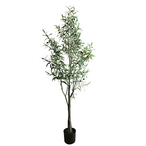 Árbol de Olivo Artificial de PVC al por Mayor de Fábrica, Decoración para Interiores de Hogar y Oficina, Alta Simulación, Duradero - Product Image 6