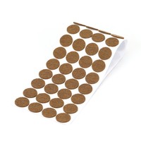 Bande auto-adhésive de rouleaux de feutre de plastique de patins de chaise de meubles pour le protecteur de plancher pour des chaises et des tables